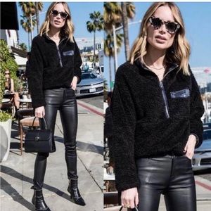 ANINE BING half zip fleece